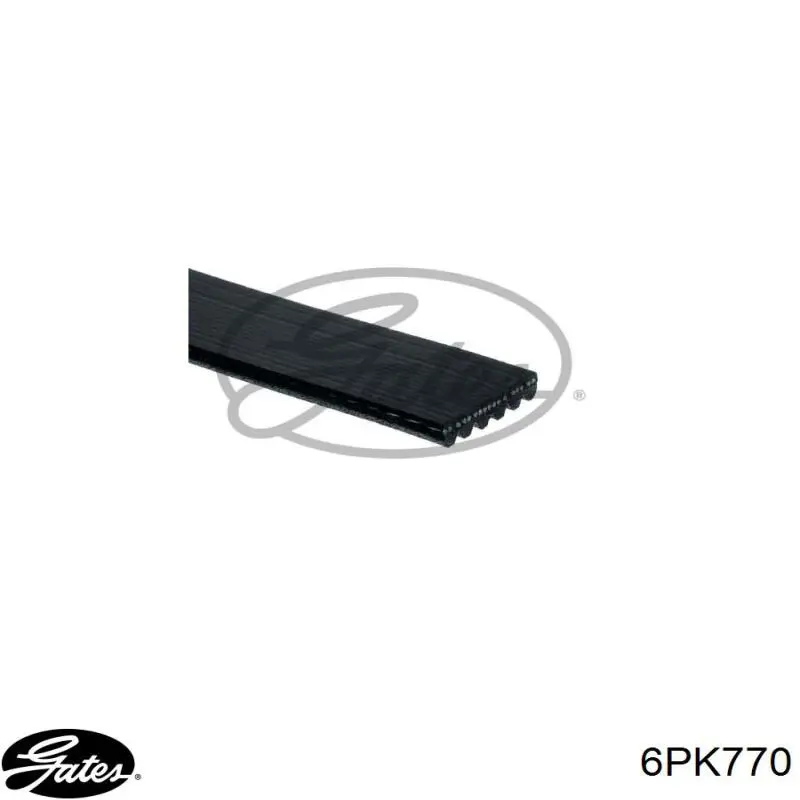 Клиновый ремень Gates 6PK770 цена, от 11.13 USD