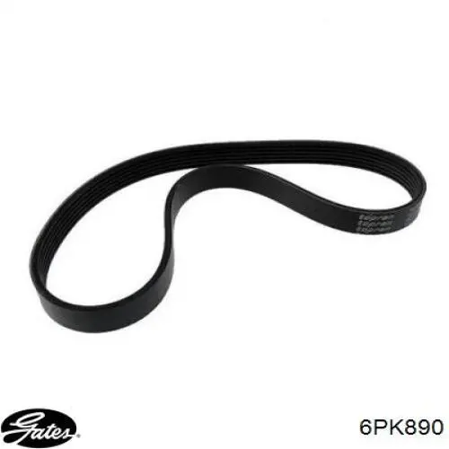 Ремень генератора 6PK890 Gates
