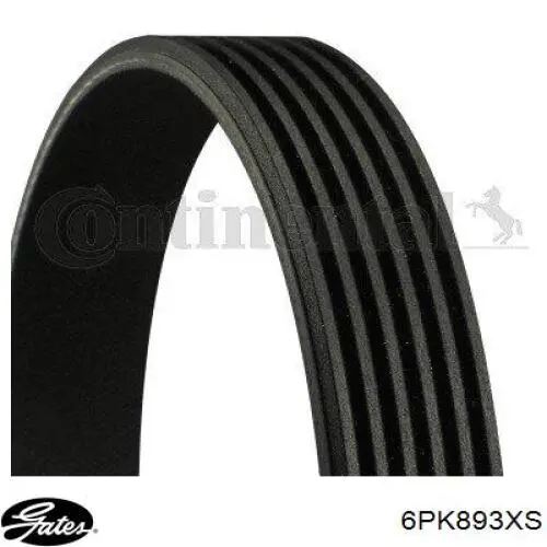 Ремень генератора 6PK893XS Gates