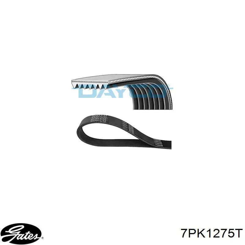 Ремень кондиционера Gates 7PK1275T
