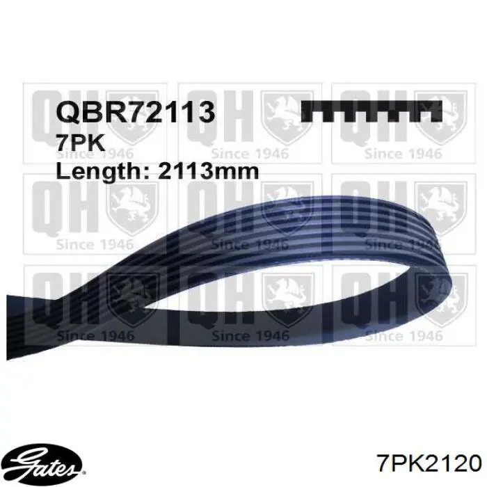 7PK2120 SUN Поликлиновый ремень