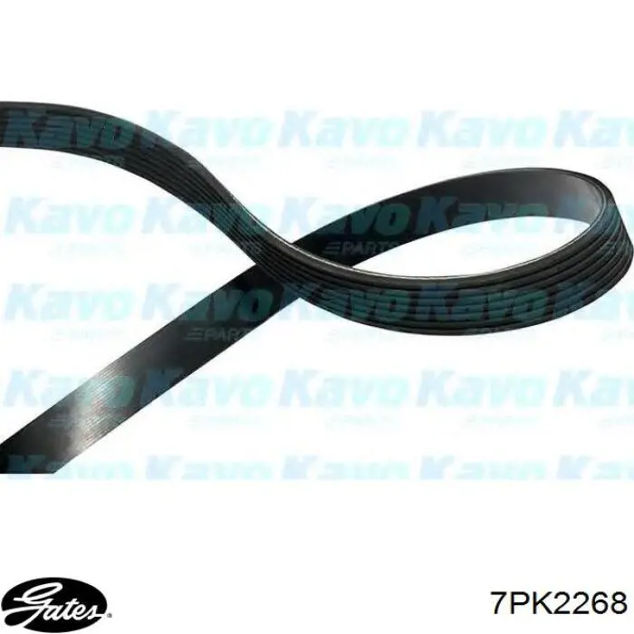 Клиновый ремень Gates 7PK2268 цена, от 18.19 USD
