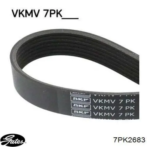 Купить 7PK2683 Gates Ремень генератора