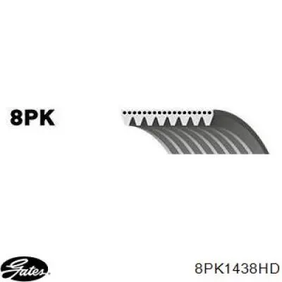 Ремень генератора 8PK1438HD Gates