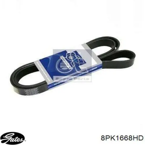 Ремень генератора 8PK1675HD Dayco