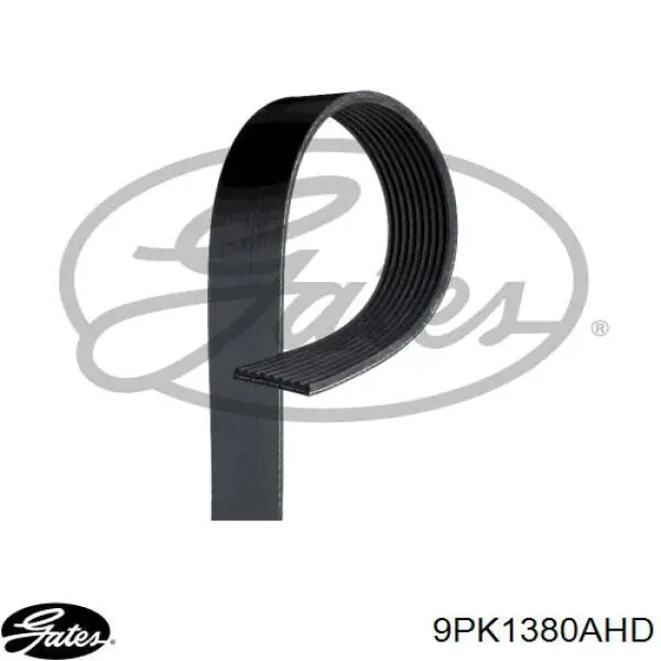 Ремень генератора 9PK1380AHD Gates