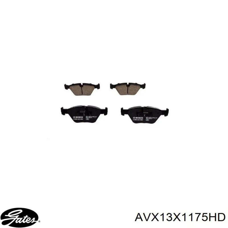 Купить AVX13X1175HD Gates Ремень генератора