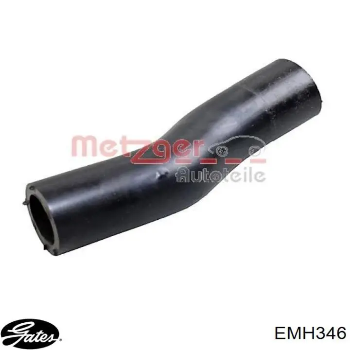 Купить EMH346 Gates Шланг (патрубок) радиатор EGR, обратка