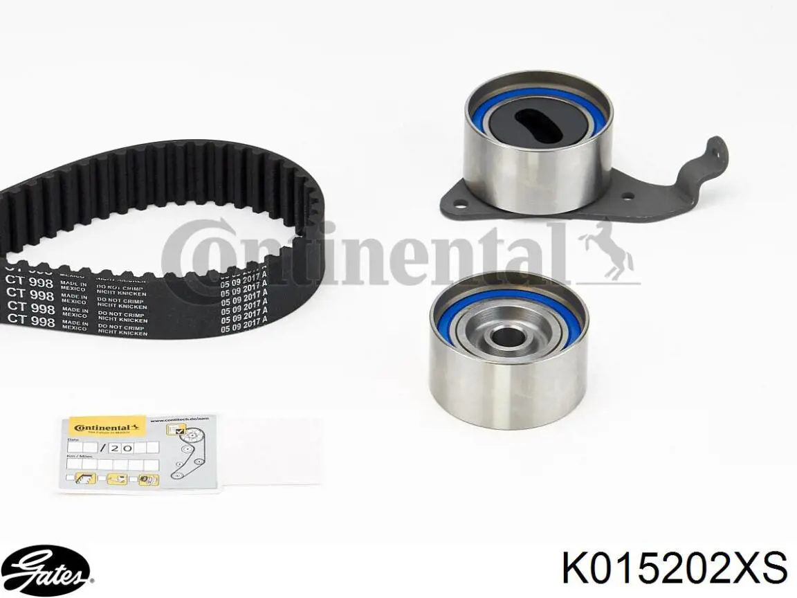 Комплект ГРМ K015202XS Gates