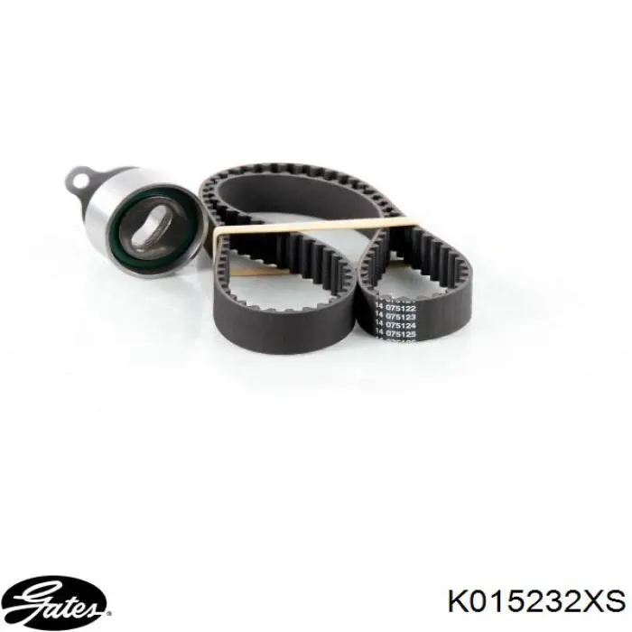 ГРМ ремни, комплект Gates K015232XS цена, от 36.79 USD
