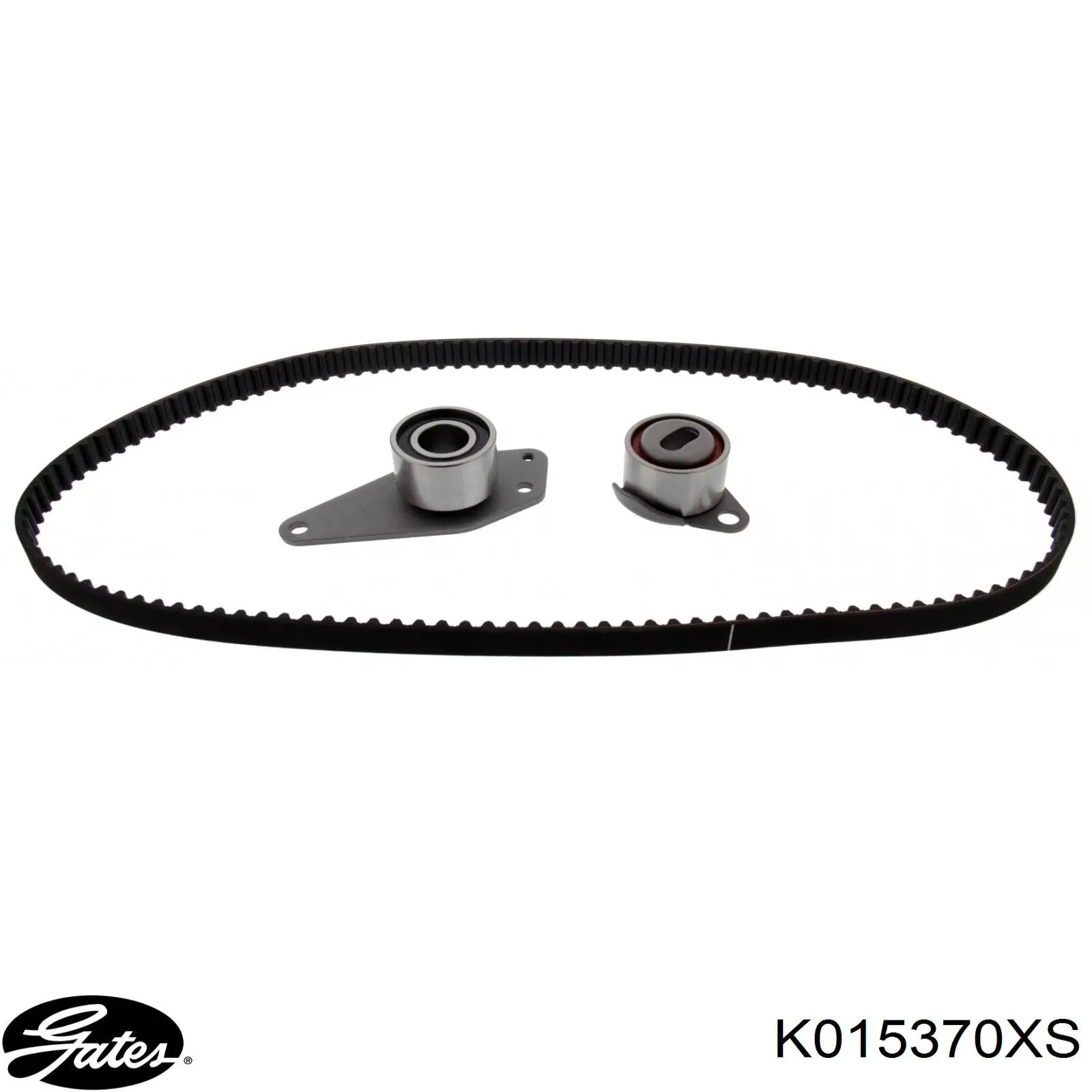 Ремень ГРМ, комплект Gates K015370XS