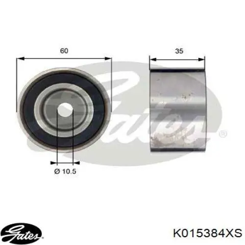 Купить K015384XS Gates Комплект ГРМ