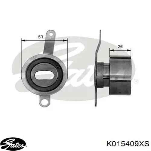 Купить K015409XS Gates Комплект ГРМ
