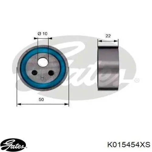 Купить K015454XS Gates Комплект ГРМ