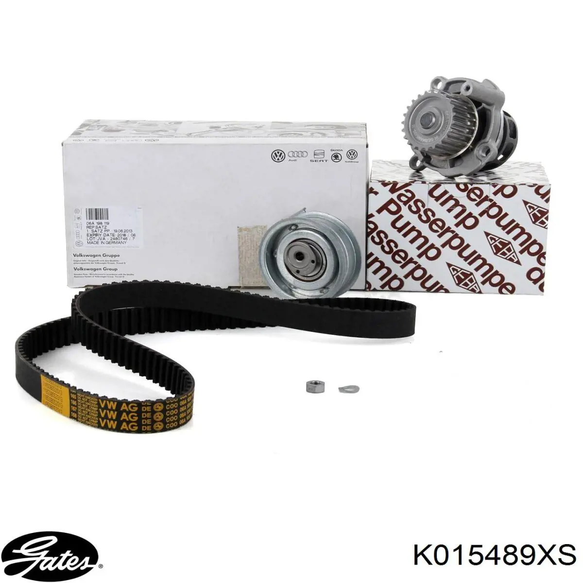 Купить K015489XS Gates Комплект ГРМ