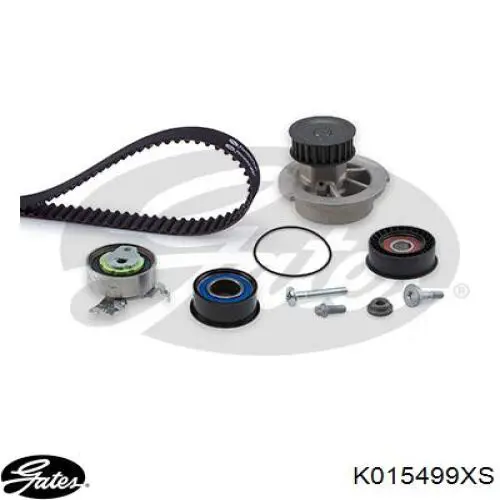 ГРМ ремни, комплект Gates K015499XS цена, от 62.61 USD
