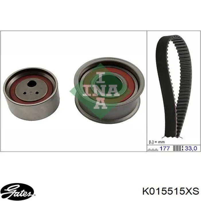 Купить K015515XS Gates Комплект ГРМ