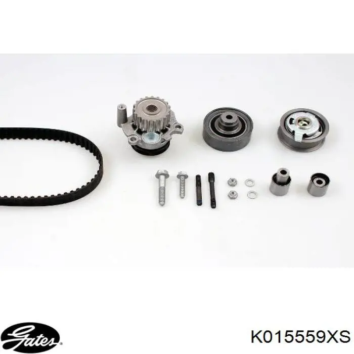 ГРМ ремни, комплект Gates K015559XS цена, от 125.53 USD