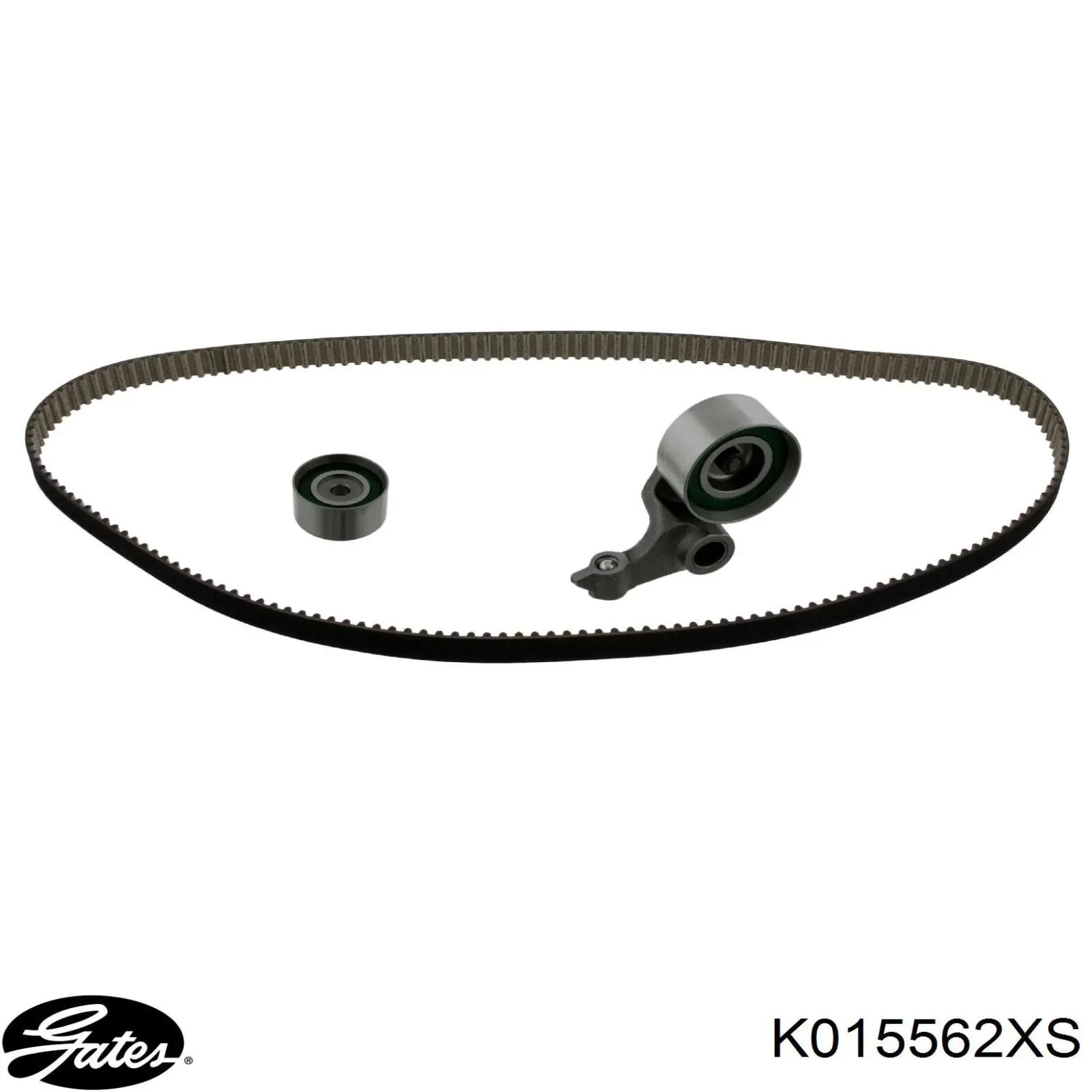 Ремень ГРМ, комплект Gates K015562XS