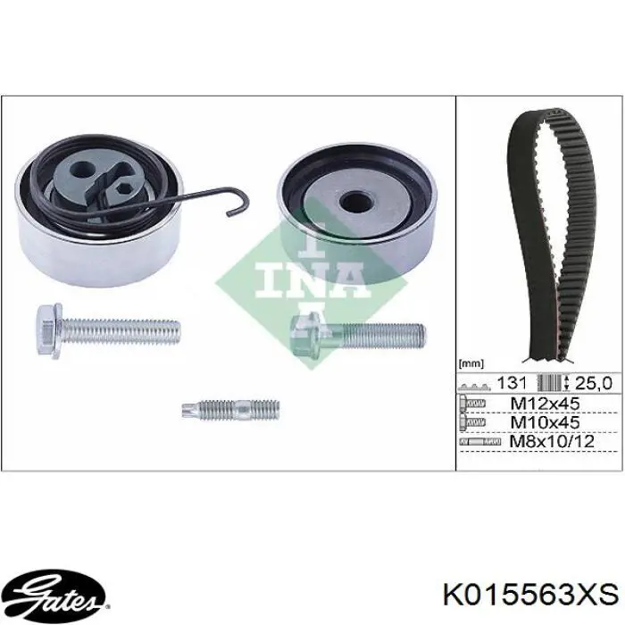 Купить K015563XS Gates Комплект ГРМ