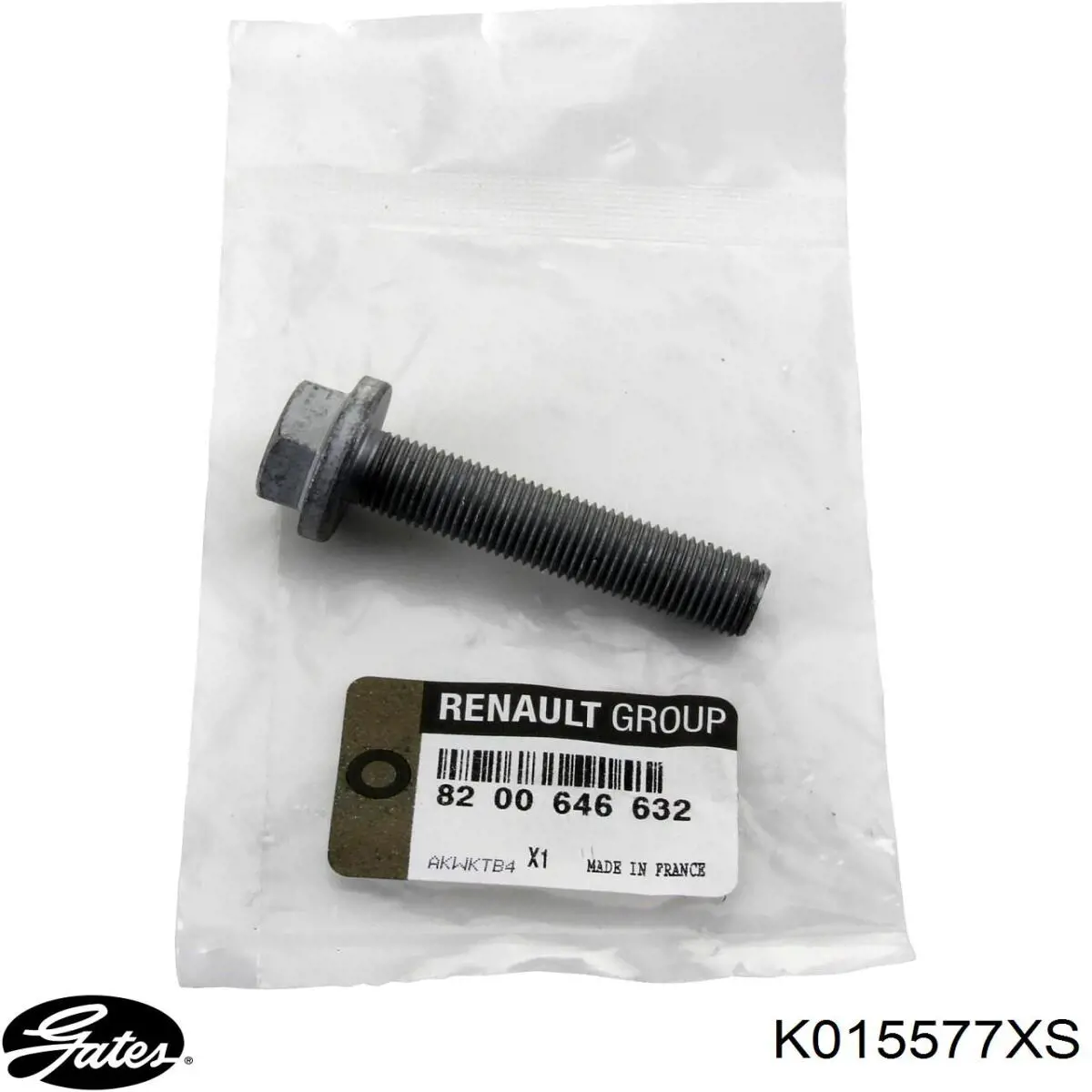 Комплект ГРМ 8660005800 Renault (RVI)