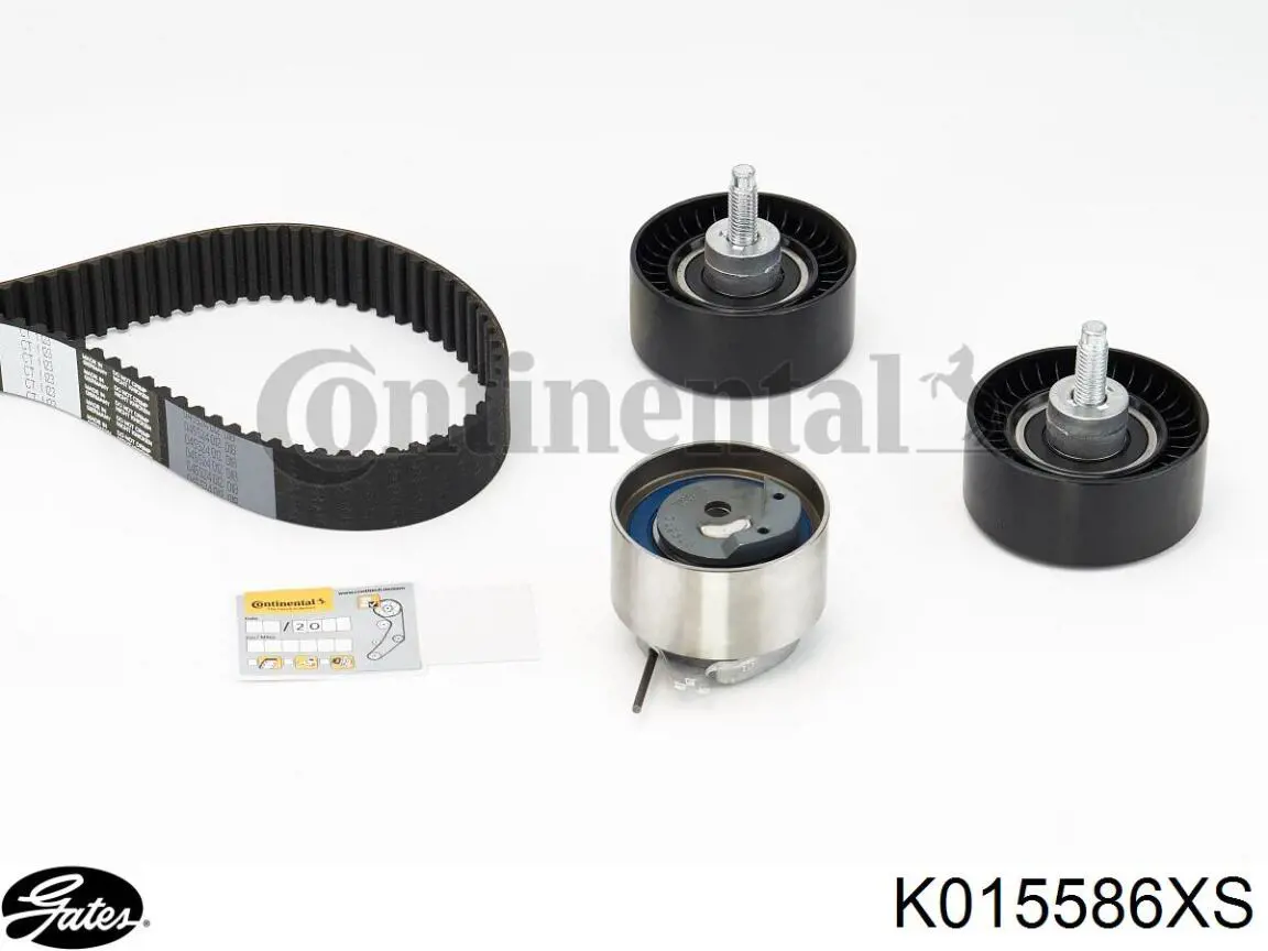 Ремінь ГРМ, комплект K015586XS Gates