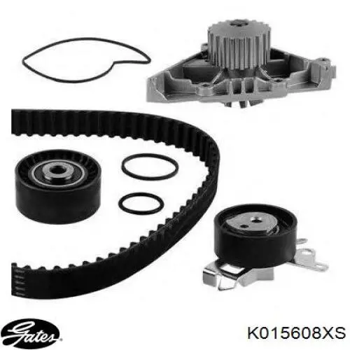 Ремень ГРМ, комплект Gates K015608XS