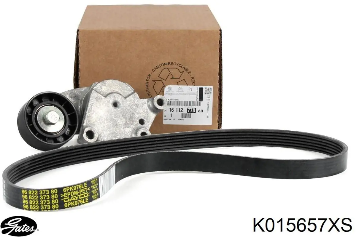 K015657XS Gates Комплект ремня ГРМ