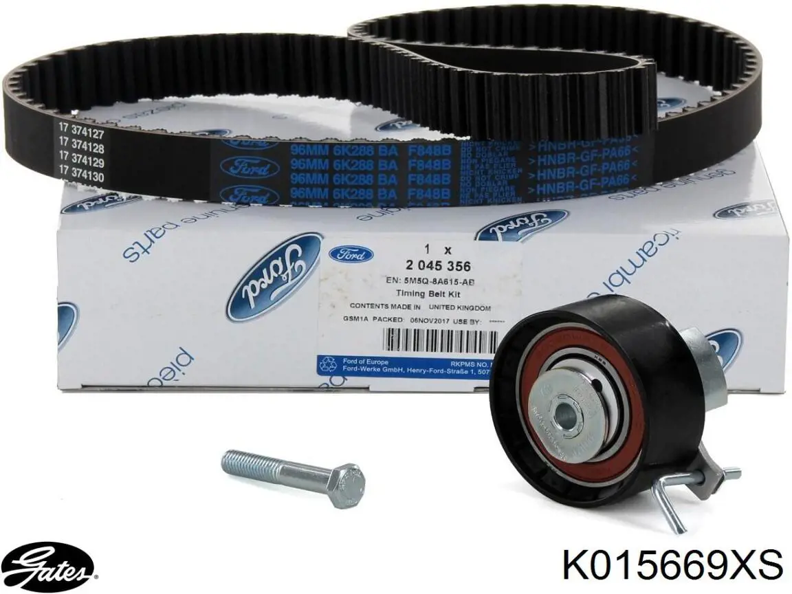 Купить K015669 Gates Комплект ГРМ