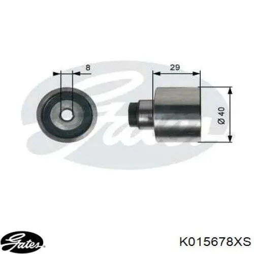 ZK1127 Autlog Комплект ремня ГРМ