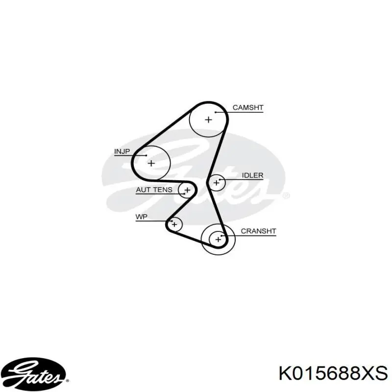 Купить 1872497 Ford Комплект ГРМ