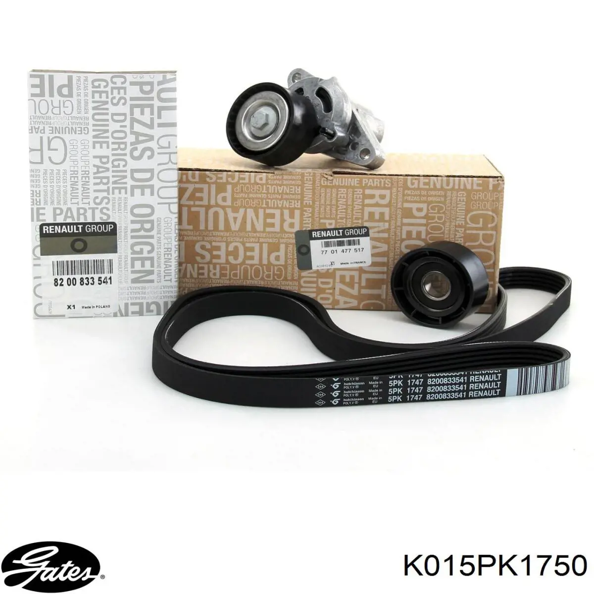 Ремень агрегатов приводной, комплект Renault (RVI) 7711946467 цена, от 81.95 USD