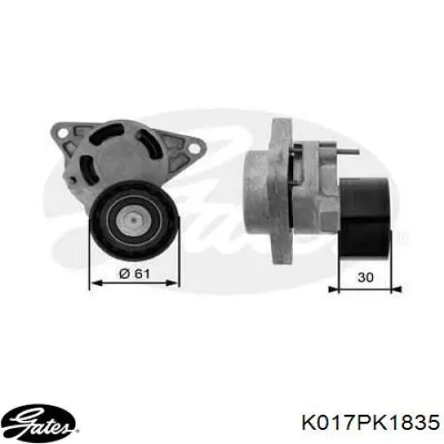 Приводной ремень агрегатов Renault (RVI) 7701478360