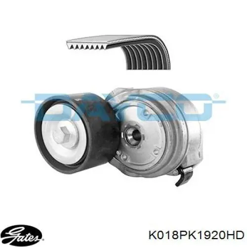 Купить K018PK1920HD Gates Ремень приводной