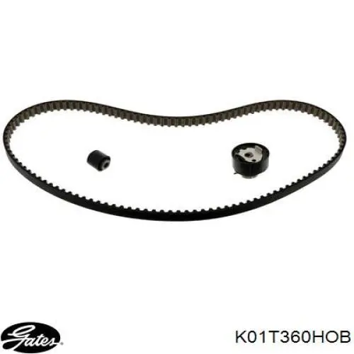 Ремень ГРМ, комплект Gates K01T360HOB
