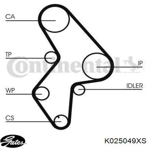 Купить BKCD0123 Bugatti Комплект ГРМ