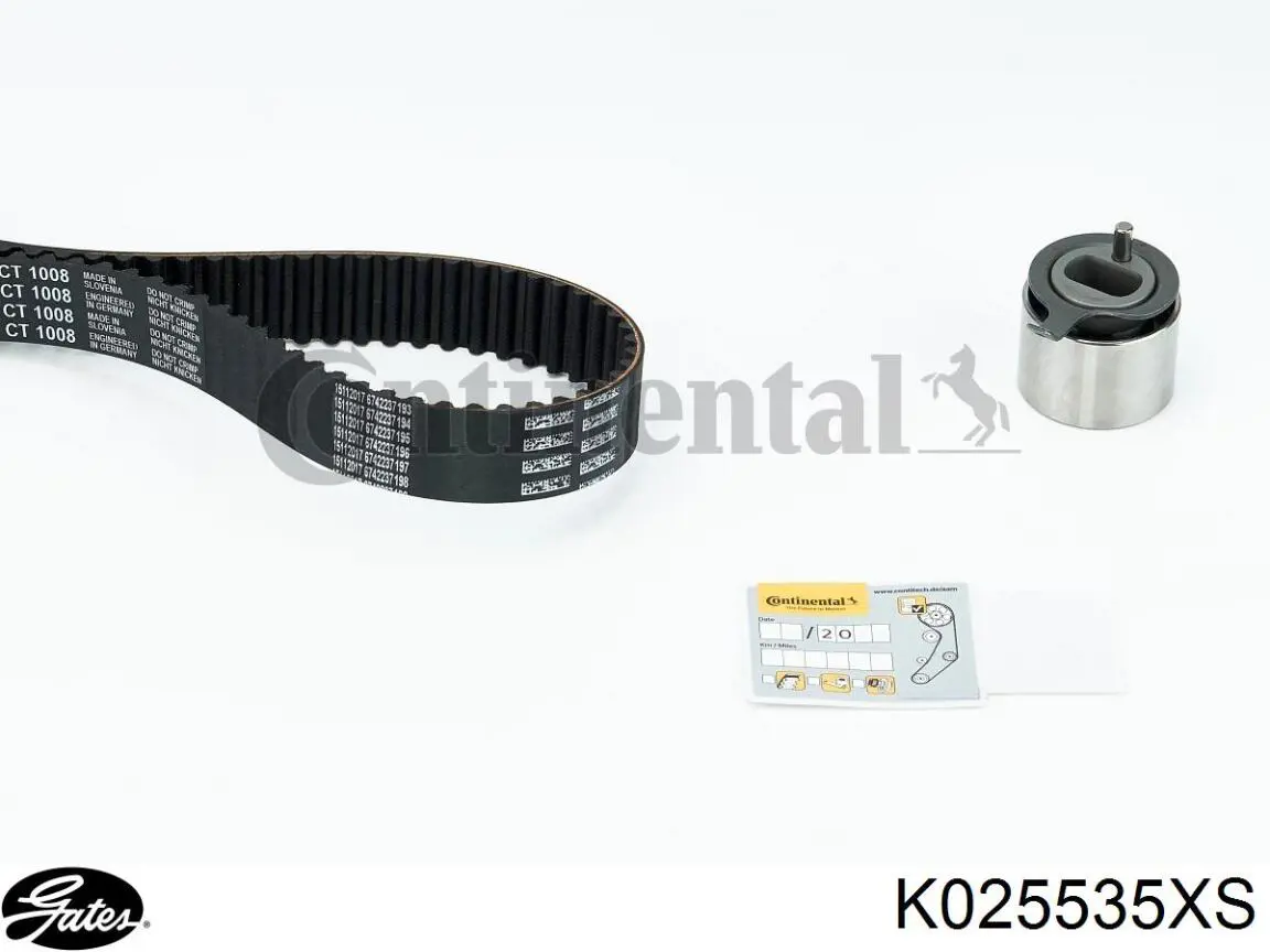 Комплект ГРМ K025535XS Gates