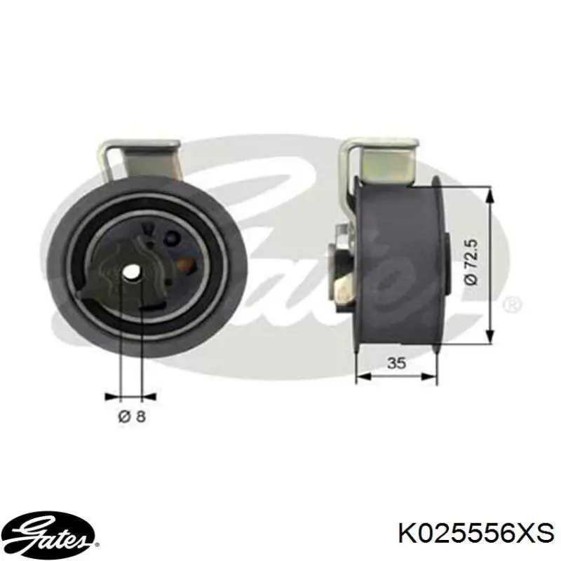 Комплект ГРМ K025556XS Gates