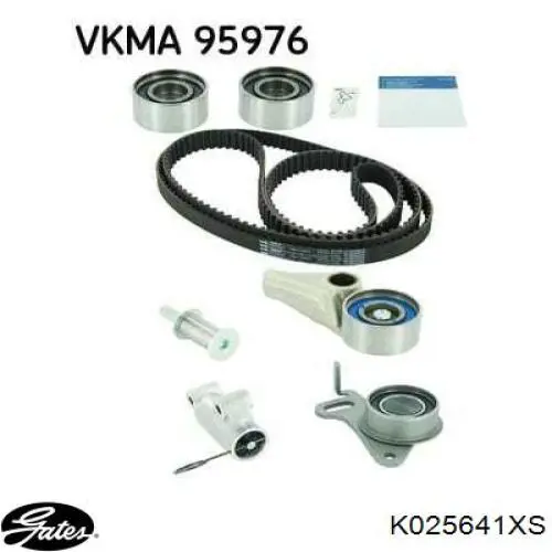K025641XS Gates Комплект ремня ГРМ