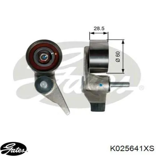 ГРМ ремни, комплект Gates K025641XS цена, от 234.91 USD