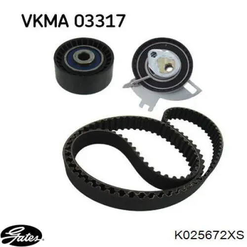 Купить K025672XS Gates Комплект ГРМ