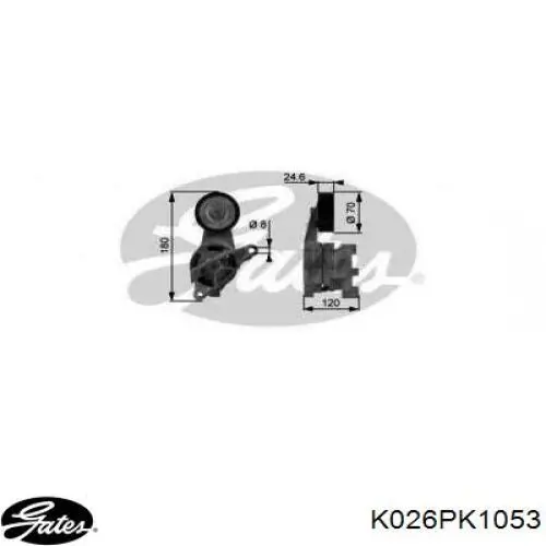 Ремень агрегатов приводной, комплект INA 529046820 цена, от 55.97 USD
