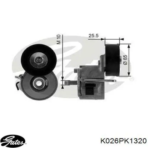 Ремень агрегатов приводной, комплект INA 529028510 цена, от 47.47 USD