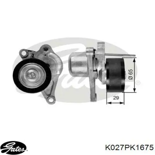Купить K027PK1675 Gates Ремень приводной