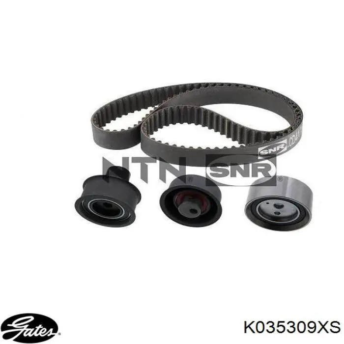 Ремень ГРМ, комплект Gates K035309XS