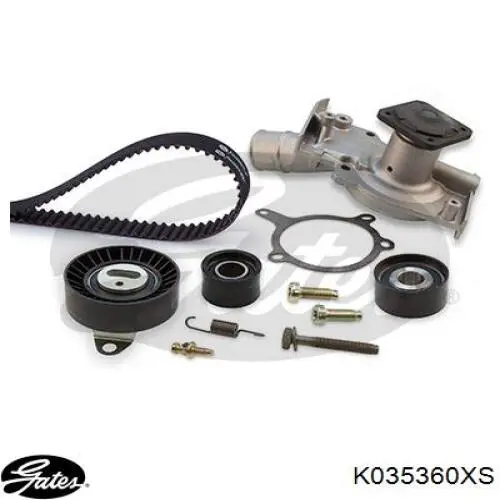 Комплект ГРМ K035360XS Gates