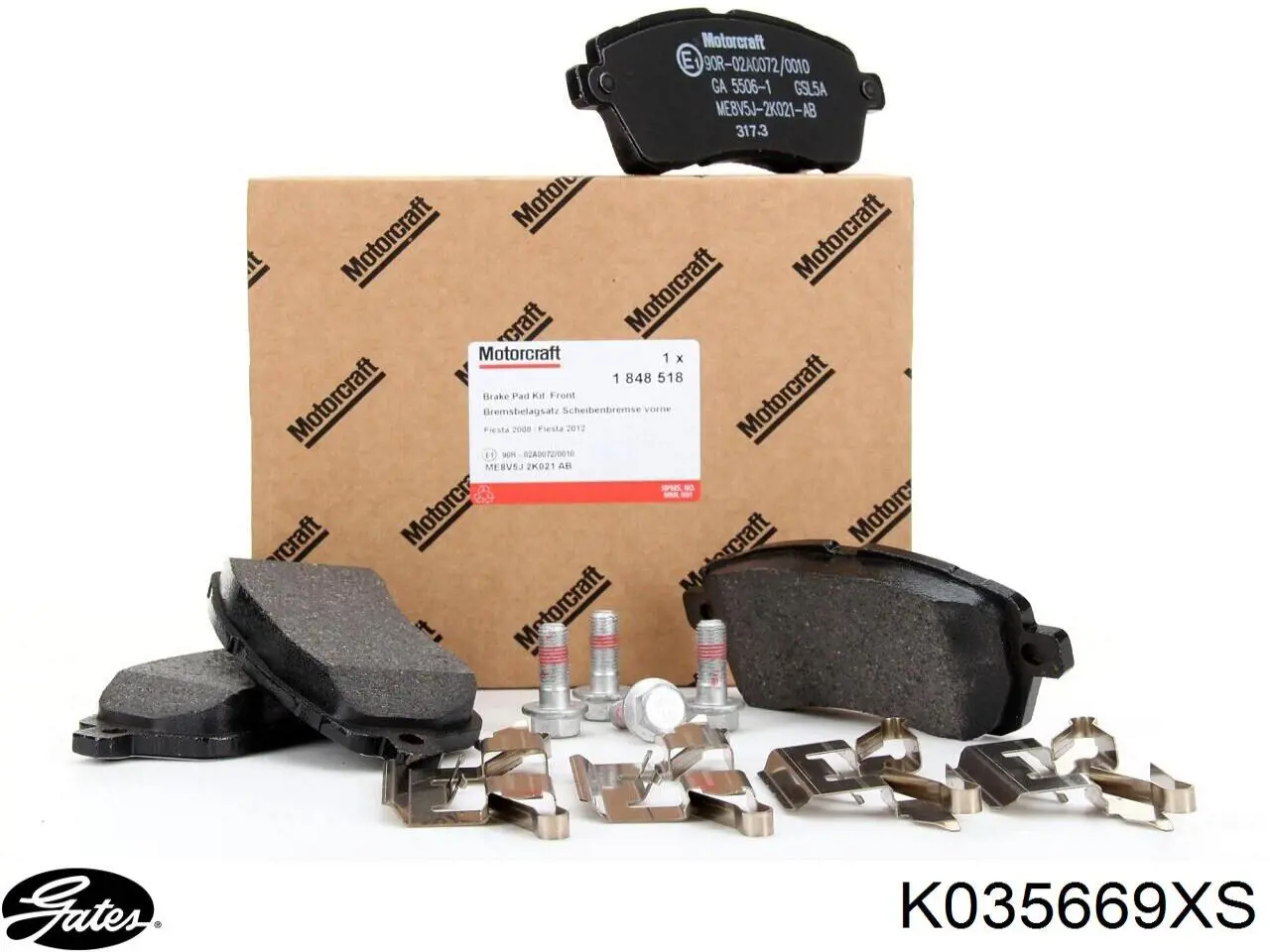 Купить K035669XS Gates Комплект ГРМ
