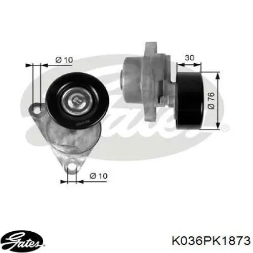 K036PK1873 Gates