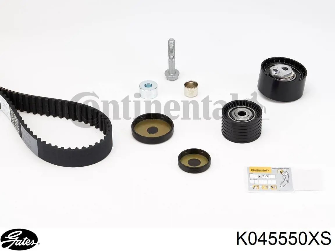 Ремень ГРМ, комплект Gates K045550XS