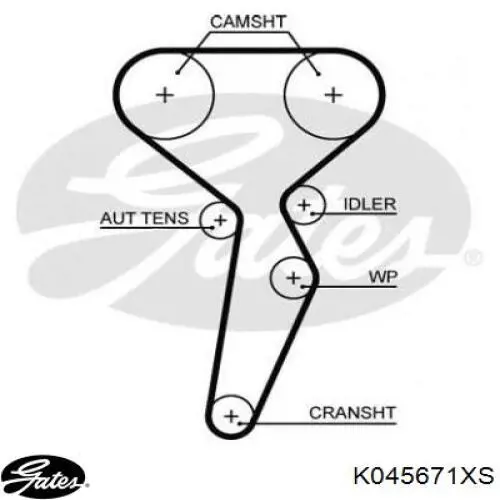 Купить 7701478750 Renault (RVI) Комплект ГРМ